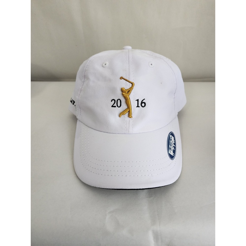 2016 THE PLAYERS Championship AHEAD Special Edition Golf Hat White Adjustable